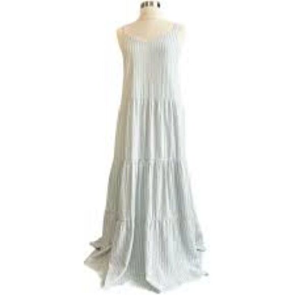 Scandi Girl Boho Cottage Splendid Women's Tiered Maxi Dress XS NWT
